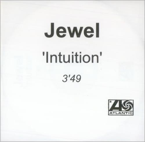 Jewel Intuition CD-R acetate UK JEWCRIN421380