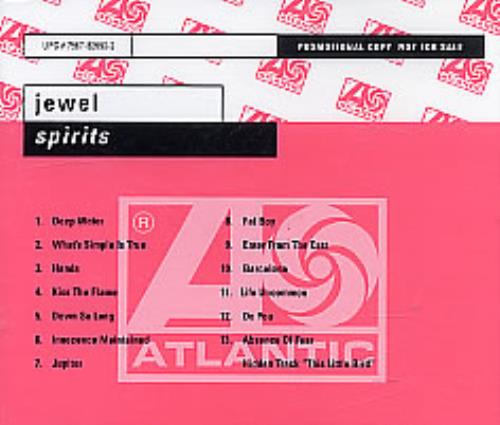Jewel Spirits CD album (CDLP) German JEWCDSP178278