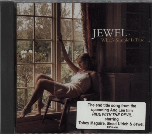 Jewel What's Simple Is True CD single (CD5 / 5") US JEWC5WH147189