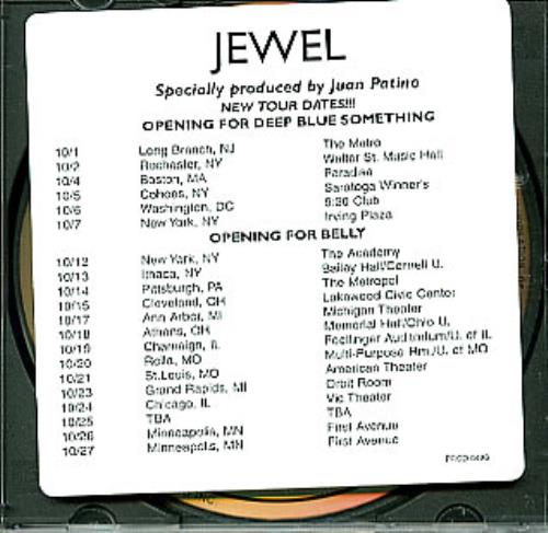 Jewel You Were Meant For Me - Stickered Slv CD single (CD5 / 5") US JEWC5YO94831