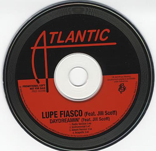 Jill Scott Daydreamin' CD single (CD5 / 5") US JTTC5DA379615