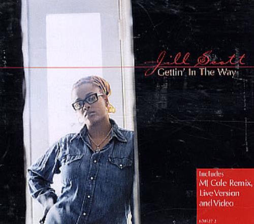Jill Scott Gettin' In The Way CD single (CD5 / 5") UK JTTC5GE294344