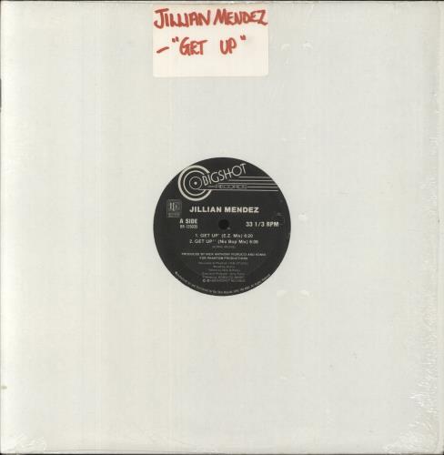 Jillian Mendez Get Up 12" vinyl single (12 inch record / Maxi-single) Canadian Z6X12GE857267