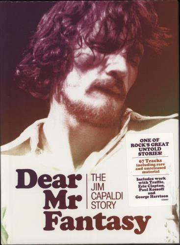 Jim Capaldi Dear Mr Fantasy (The Jim Capaldi Story) CD Album Box Set UK JCPDXDE777095