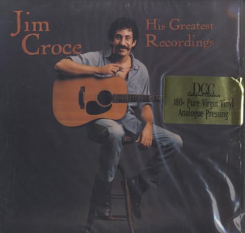 Jim Croce His Greatest Recordings - DCC - Sealed vinyl LP album (LP record) US JCRLPHI399138