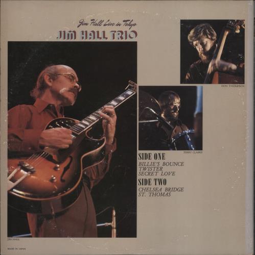 Jim Hall Jim Hall Live In Tokyo vinyl LP album (LP record) Japanese JI1LPJI873638