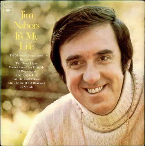 Jim Nabors It's My Life vinyl LP album (LP record) Canadian J5ZLPIT536094