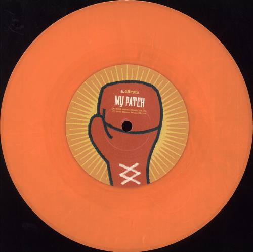 Jim Noir My Patch - Orange Vinyl 7" vinyl single (7 inch record / 45) UK JE307MY716333