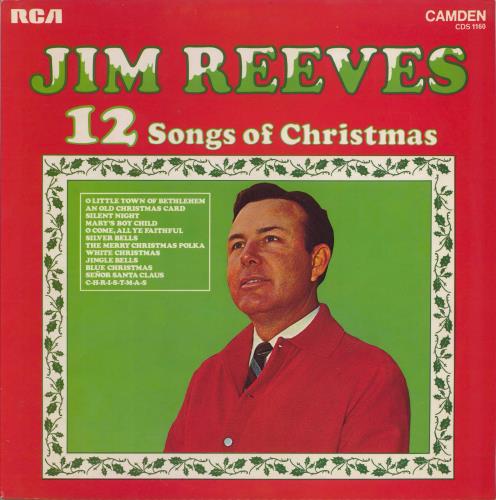 Jim Reeves 12 Songs Of Christmas vinyl LP album (LP record) UK JB1LPSO640783