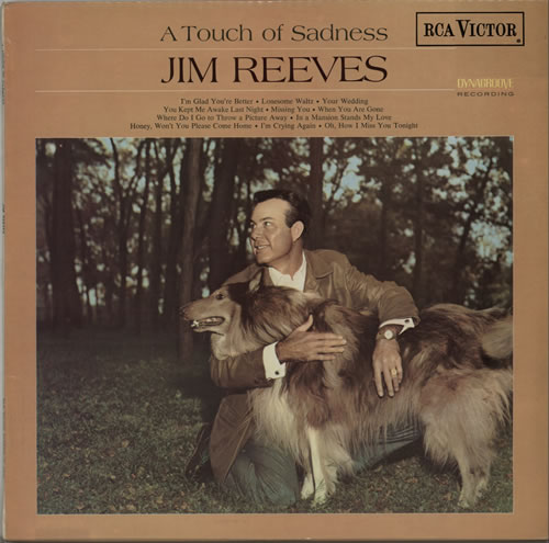Jim Reeves A Touch Of Sadness vinyl LP album (LP record) UK JB1LPAT642438