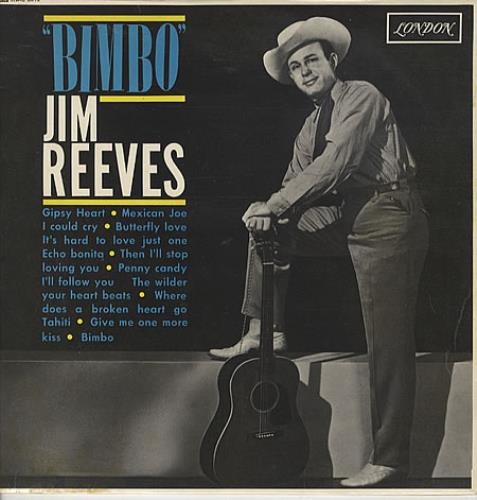 Jim Reeves Bimbo vinyl LP album (LP record) UK JB1LPBI329280