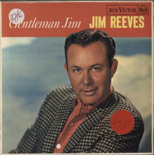 Jim Reeves Gentleman Jim vinyl LP album (LP record) UK JB1LPGE677900