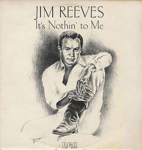 Jim Reeves It's Nothin' To Me vinyl LP album (LP record) UK JB1LPIT314851