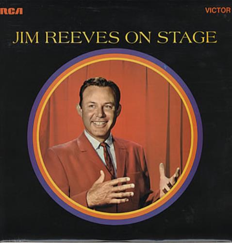Jim Reeves Jim Reeves On Stage vinyl LP album (LP record) UK JB1LPJI304640