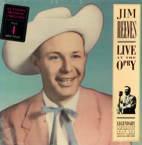 Jim Reeves Live At The Opry - Sealed vinyl LP album (LP record) US JB1LPLI486265