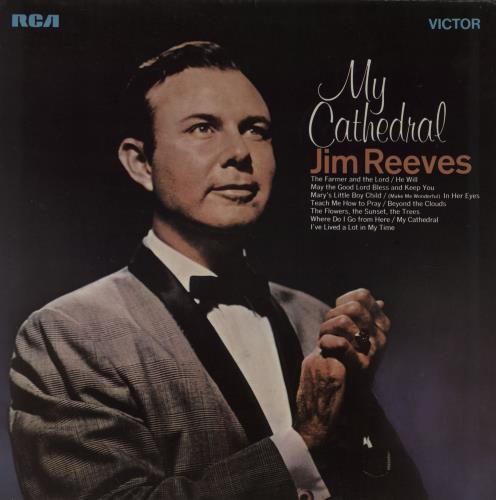 Jim Reeves My Cathedral vinyl LP album (LP record) UK JB1LPMY762027