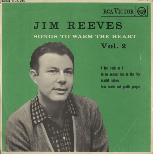 Jim Reeves Songs To Warm The Heart Volume 2 7" vinyl single (7 inch record / 45) UK JB107SO511932