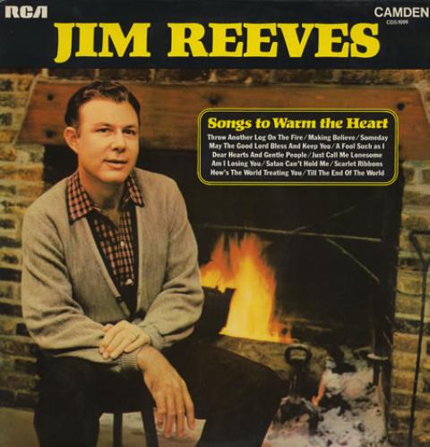 Jim Reeves Songs To Warm The Heart vinyl LP album (LP record) UK JB1LPSO384825