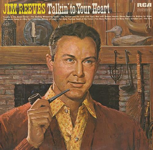 Jim Reeves Talkin' To Your Heart vinyl LP album (LP record) UK JB1LPTA396625