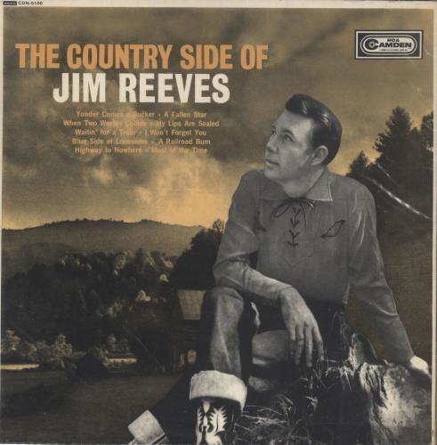Jim Reeves The Country Side Of Jim Reeves vinyl LP album (LP record) UK JB1LPTH385435