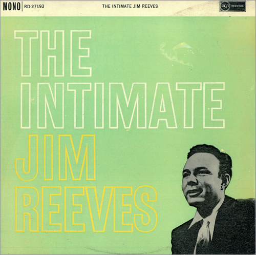 Jim Reeves The Intimate Jim Reeves vinyl LP album (LP record) UK JB1LPTH490223