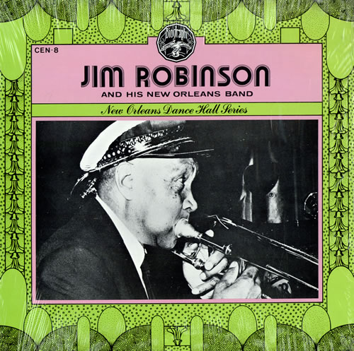 Jim Robinson Jim Robinson And His New Orleans Band vinyl LP album (LP record) US 4JRLPJI461961