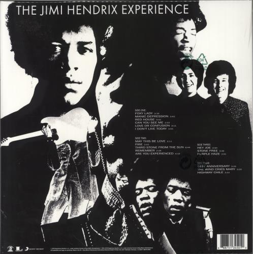 Jimi Hendrix Are You Experienced - 180gm - Sealed 2-LP vinyl record set (Double LP Album) UK HEN2LAR852622