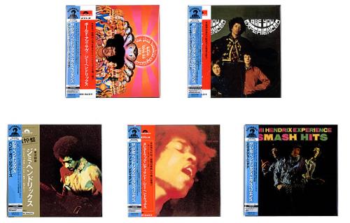 Jimi Hendrix Are You Experienced - Paper Sleeve Collection CD Album Box Set Japanese HENDXAR463304