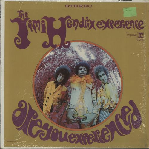 Jimi Hendrix Are You Experienced - Tan Label - shrink vinyl LP album (LP record) US HENLPAR672077