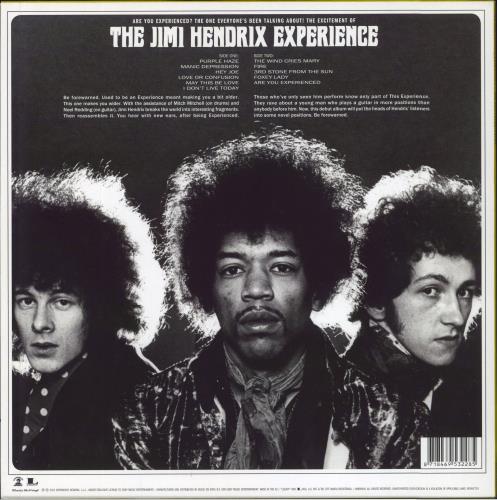 Jimi Hendrix Are You Experienced: Remastered - Mono Edition + USA Artwork vinyl LP album (LP record) UK HENLPAR811419