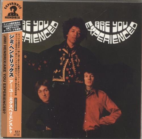 Jimi Hendrix Are You Experienced CD album (CDLP) Japanese HENCDAR229110