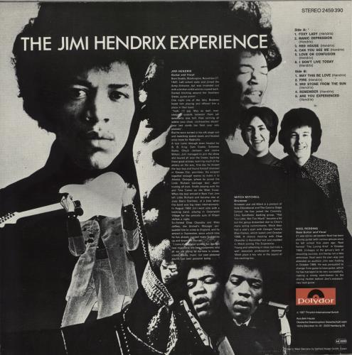 Jimi Hendrix Are You Experienced vinyl LP album (LP record) Dutch HENLPAR256913
