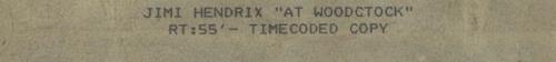 Jimi Hendrix At Woodstock video (VHS or PAL or NTSC) UK HENVIAT291396