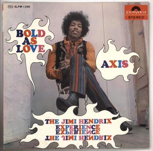 Jimi Hendrix Axis: Bold As Love + Insert vinyl LP album (LP record) Japanese HENLPAX436273