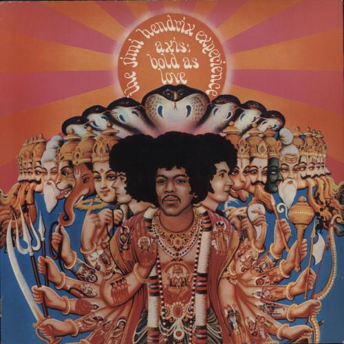 Jimi Hendrix Axis: Bold As Love - 1st - EX vinyl LP album (LP record) UK HENLPAX886887