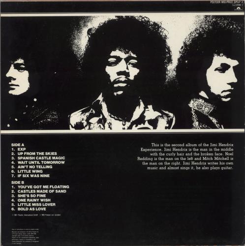 Jimi Hendrix Axis: Bold As Love vinyl LP album (LP record) UK HENLPAX230295