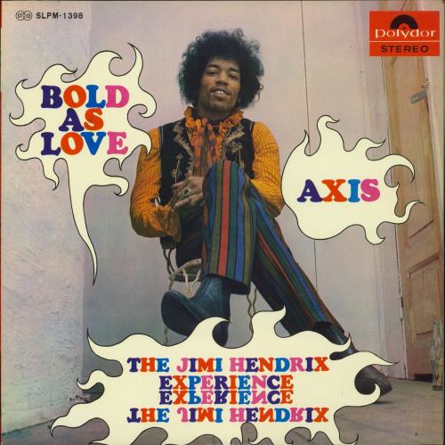 Jimi Hendrix Axis: Bold As Love vinyl LP album (LP record) Japanese HENLPAX865822