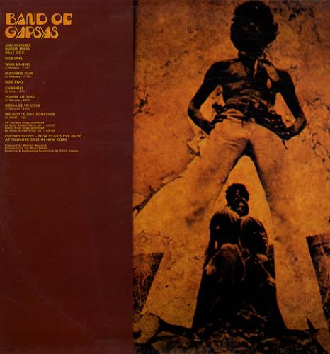 Jimi Hendrix Band Of Gypsys vinyl LP album (LP record) French HENLPBA117014