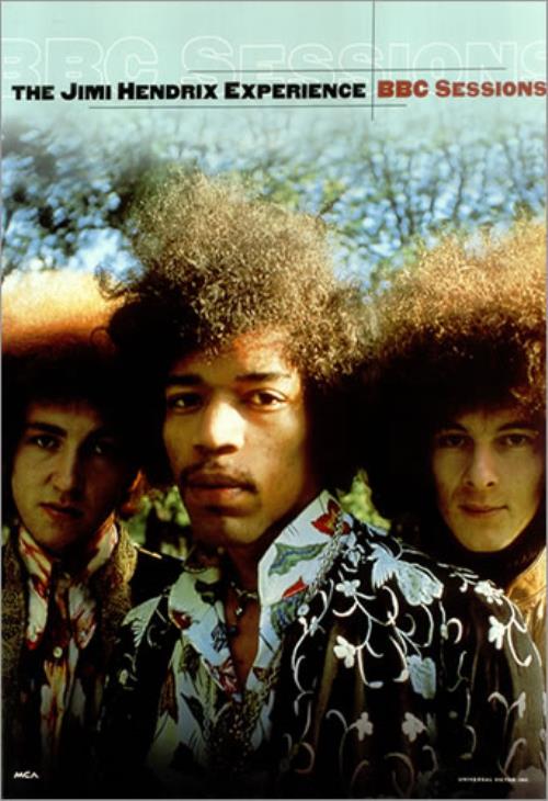 Jimi Hendrix BBC Sessions poster Japanese HENPOBB453256