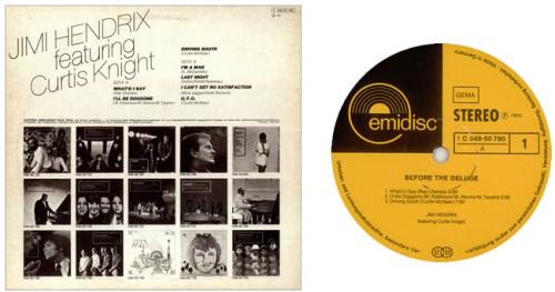 Jimi Hendrix Before The Deluge vinyl LP album (LP record) German HENLPBE443125