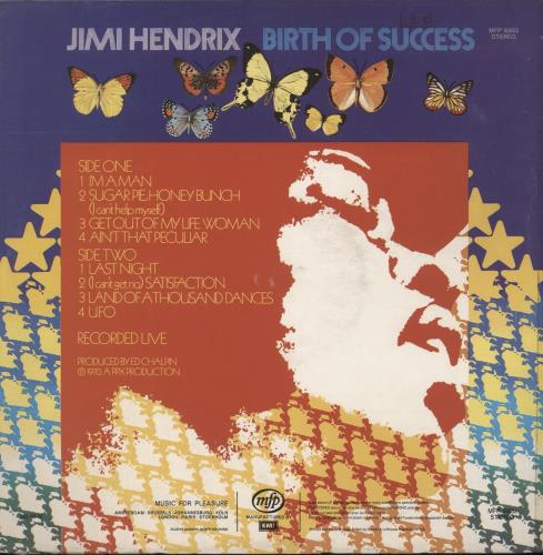 Jimi Hendrix Birth Of Success vinyl LP album (LP record) UK HENLPBI337575