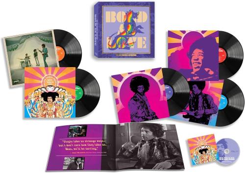 Jimi Hendrix Bold As Love - Deluxe 5-LP / 1-Blu-Ray Edition - Dolby Atmos Mixes - Sealed Vinyl Box Set UK HENVXBO878426