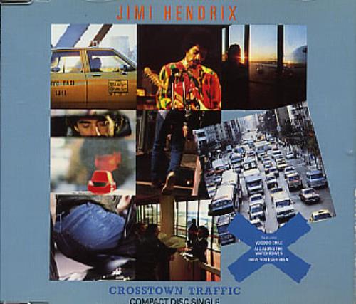 Jimi Hendrix Crosstown Traffic CD single (CD5 / 5") UK HENC5CR24228