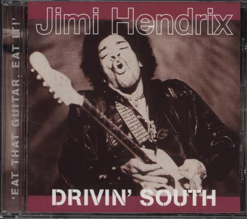 Jimi Hendrix Drivin' South CD album (CDLP) UK HENCDDR780531
