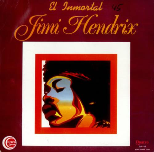 Jimi Hendrix El Immortal vinyl LP album (LP record) Chile HENLPEL421405