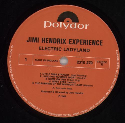 Jimi Hendrix Electric Ladyland - Glossy Sleeve - EX 2-LP vinyl record set (Double LP Album) UK HEN2LEL793054