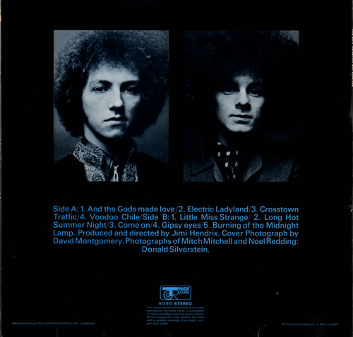 Jimi Hendrix Electric Ladyland Part 2 vinyl LP album (LP record) UK HENLPEL553238