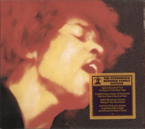 Jimi Hendrix Electric Ladyland 2-disc CD/DVD set UK HEN2DEL498203