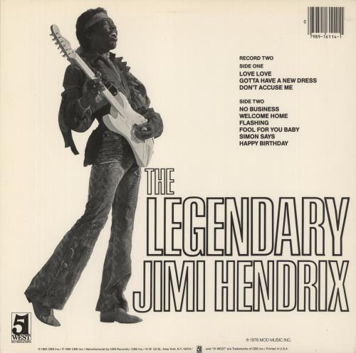 Jimi Hendrix Flashing vinyl LP album (LP record) US HENLPFL407906