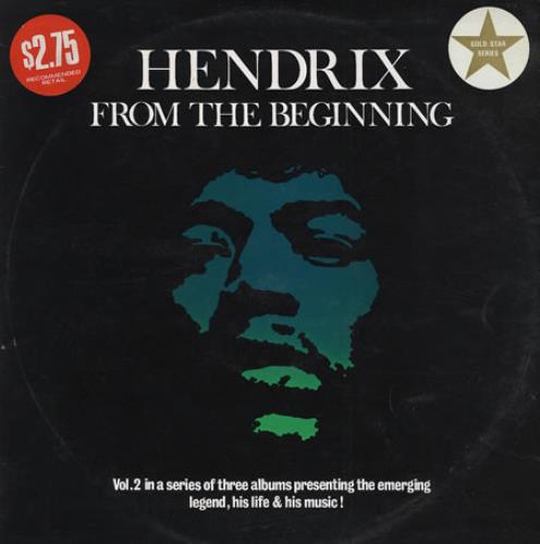 Jimi Hendrix From The Beginning vinyl LP album (LP record) Australian HENLPFR412264
